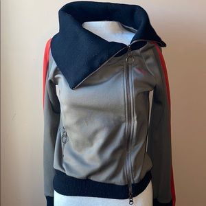 Vintage 90’s Puma asymmetric zip up sweatshirt XS